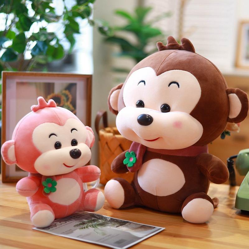 Plush Monkey Baby Toy Stuffed Animal