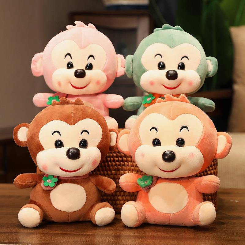 Plush Monkey Baby Toy Stuffed Animal