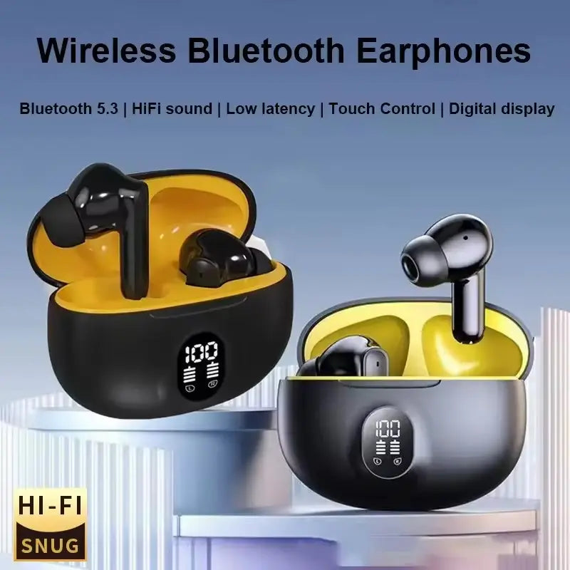 895B TWS Wireless Headphones Earphone Bluetooth-compatible 5.3 Waterproof Headset with Mic for Xiaomi iPhone Earbuds