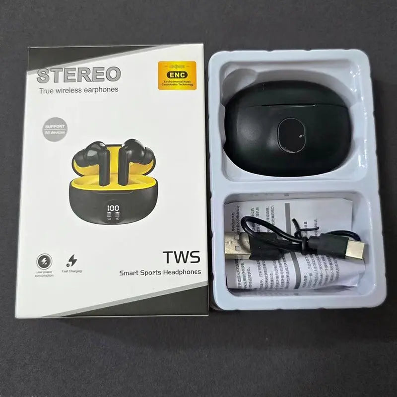 895B TWS Wireless Headphones Earphone Bluetooth-compatible 5.3 Waterproof Headset with Mic for Xiaomi iPhone Earbuds