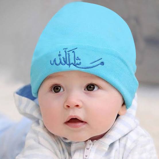 Born Baby Stuff  MashaAllah Cap Colors(3 colour pakage )