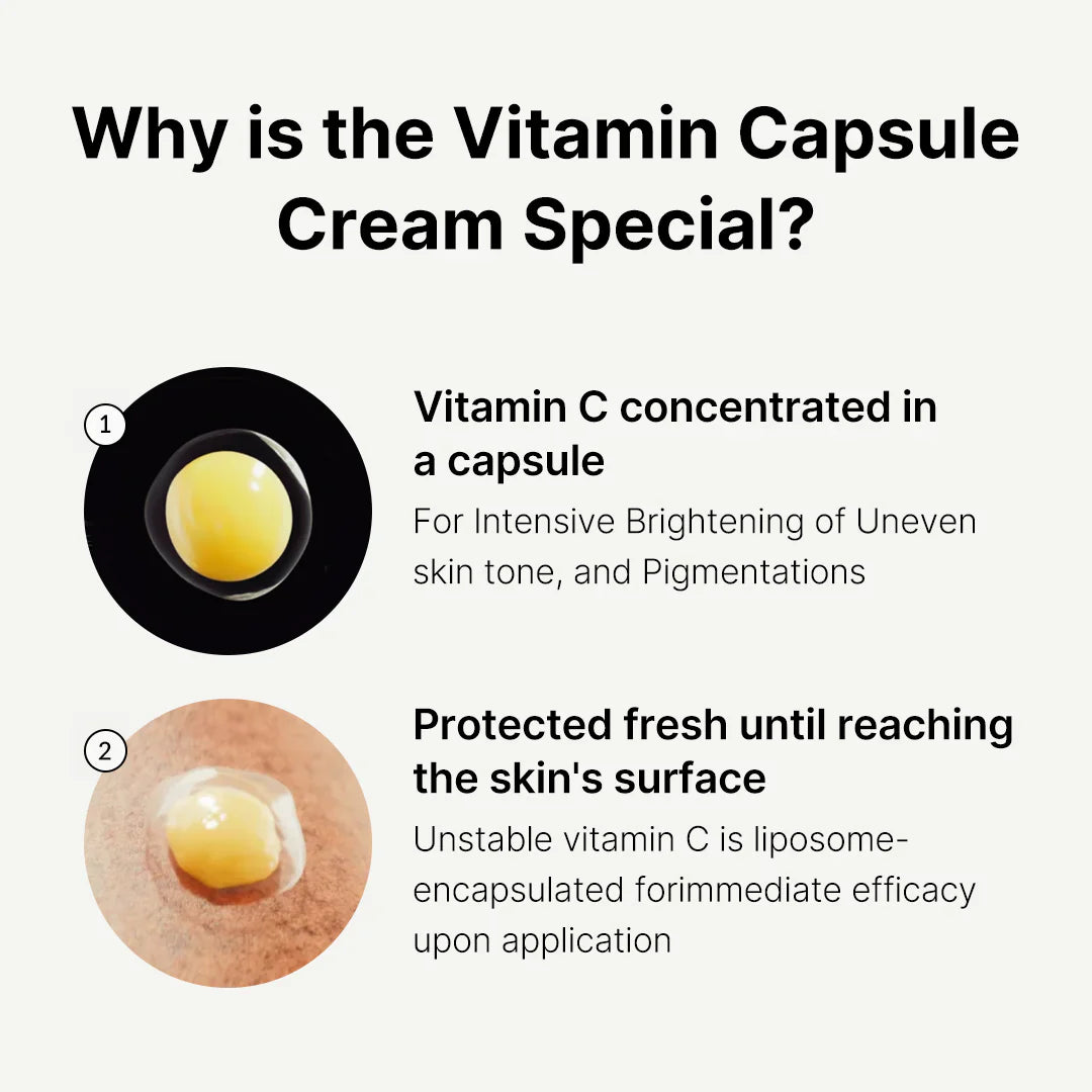 Medicube Deep Vitamin C Golden Capsule Face Moisturizer Cream 55g
