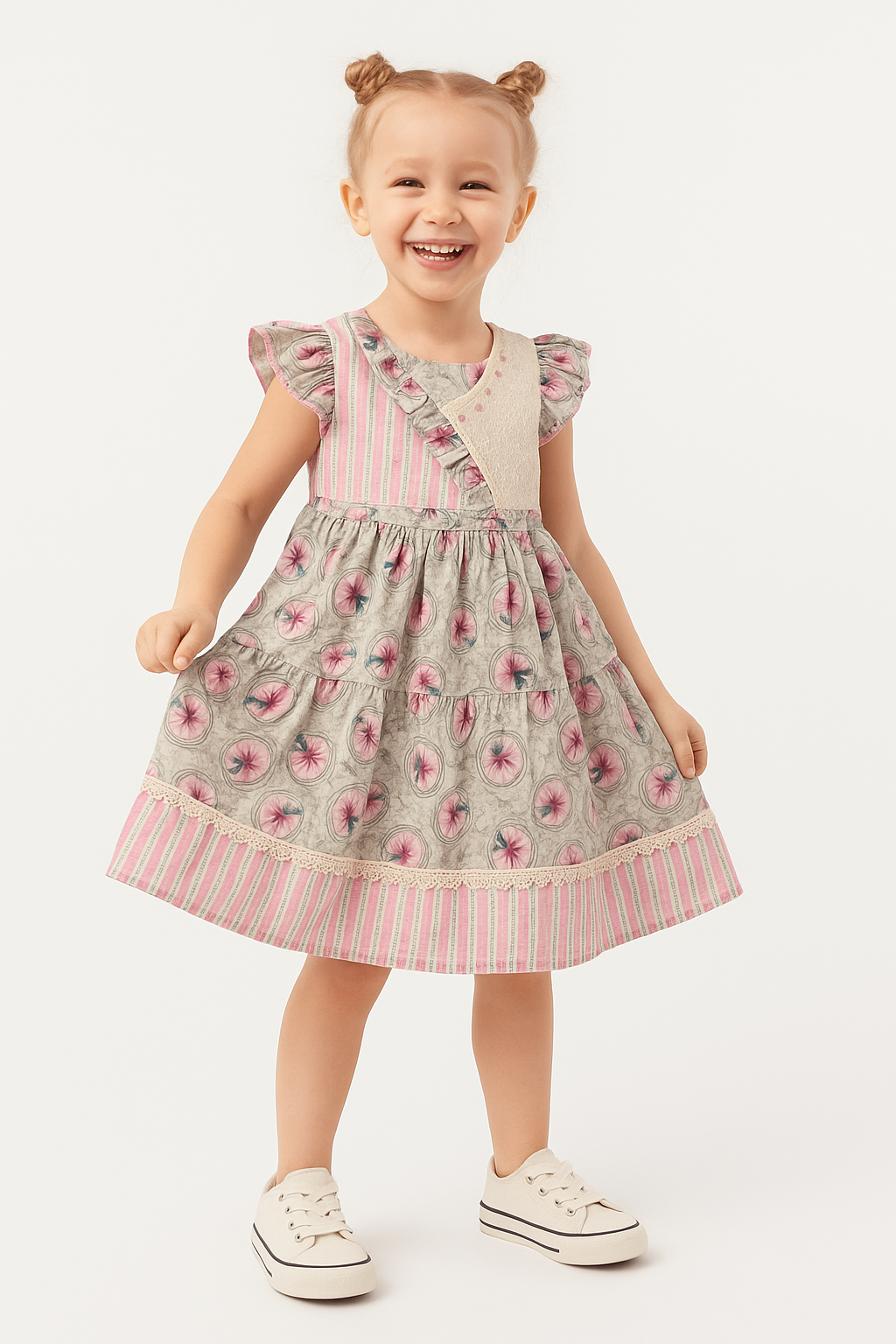 Baby Pure Cotton Dress Set