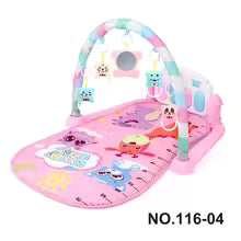 Baby Play Mat Baby Gym Piano with Music & Lights