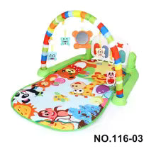 Baby Play Mat Baby Gym Piano with Music & Lights