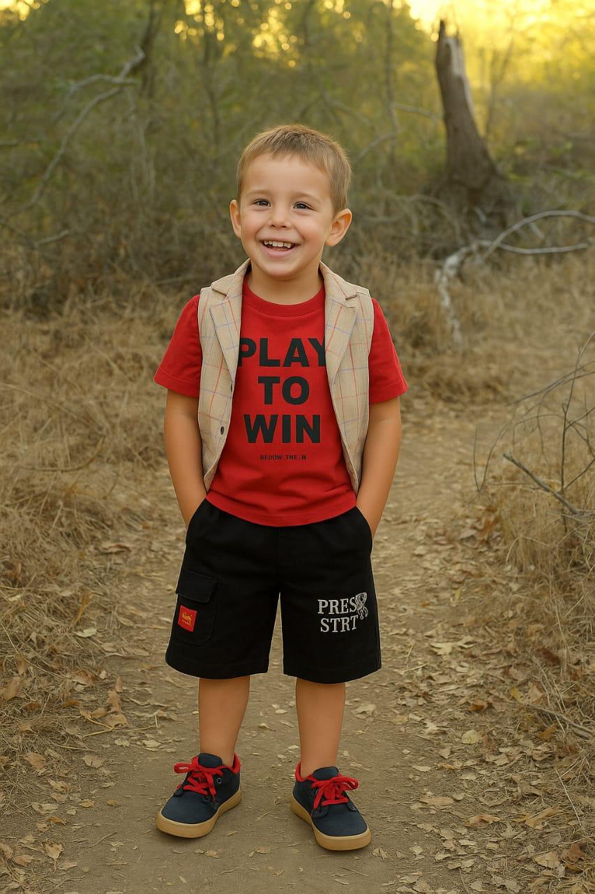Boy Denim Hero Set – 3-Piece Outfit