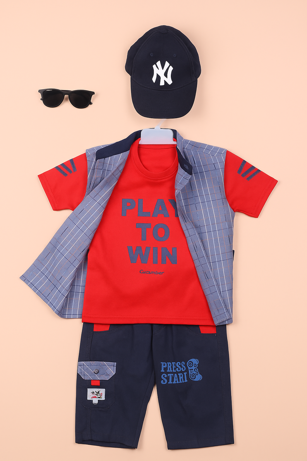 Boy Denim Hero Set – 3-Piece Outfit